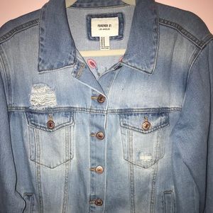 embroidered jean jacket
